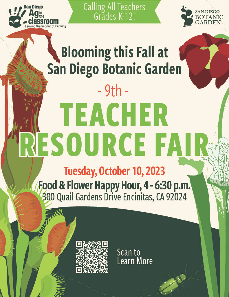 2023 Teacher Resource Fair Flyer